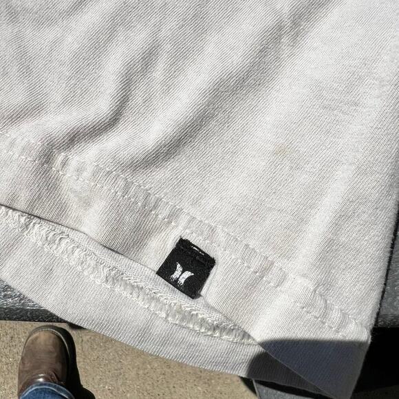 Hurley skull mens L Regular Fit T-shirt, gray - Picture 6 of 7